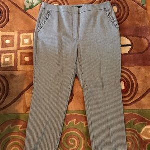 Never worn zara gingham slacks